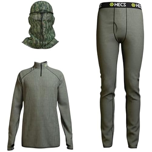 HECS Base Layer System | Turkey Hunting Clothes with Patented Bioelectric Shielding | Stealthscreen Turkey Hunting Gear
