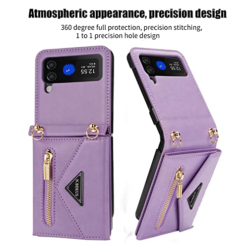 Étui en cuir mat pour Samsung Galaxy Z Flip 6 housse premium - 6