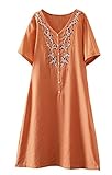 Sammlung: Sie können zwischen fünf farbe: leinen, orange, marine, grau, grün. Diese damenkleider knielang perfekt mit halskette, mantel oder zu sandalen