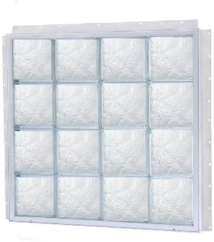 NailUp2 Ice Pattern Solid Glass Block Window