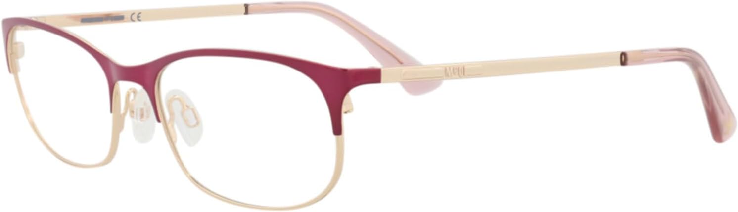 Alexander McQueen McQ Round-Frame Metal Optical Frames