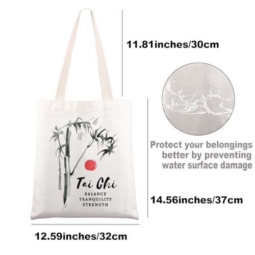 Bolsa Tote Tai Chi para instructor de artes marciales miniatura 3