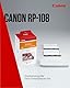 Canon SELPHY RP-108 Tinten- und Papier-Multipack – Original Fotodrucker Tintenpatronen 2er-Pack & 108 Blatt Fotopapier (100 x 148mm)