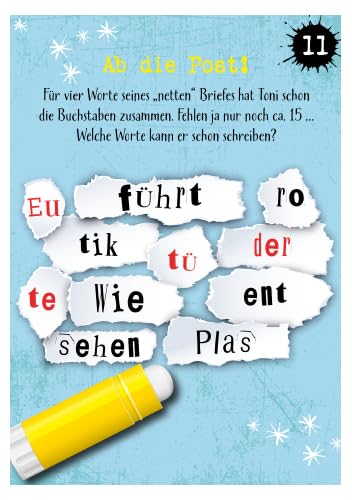 Krimi-Adventskalender to go 6: Mit 24 kniffligen Rätseln (Adventskalender für Erwachsene - 24 Rätsel)