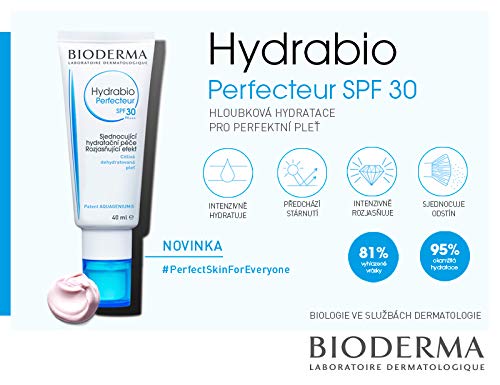 Bioderma Hydrabio Perfecteur Spf30 40Ml Crème Correcteur Anti-âge/anti-uv/antioxydant