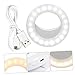 Uonlytech Environmental Friendly Makeup Fill Light Led Ring Light for Phone Easy to Use Selfie Lamp for Computer