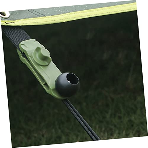 BESPORTBLE 30 Pçs Tiras Elásticas De Cordão Elástico Laços De Dossel Tiras Elásticas De Lona Preta C