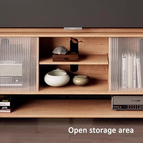 Soporte móvil para TV con estante ajustable y ruedas miniatura 5