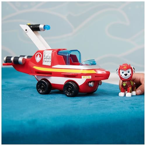 PAT' PATROUILLE PUPS Voiture + Figurine Marcus Voiture Pat Patrouille Marcus Figurine à Collectionner Thème Mer Et Aventures Sous Marines Paw Patrol Jouet Enfant + - vue 9
