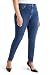 Produktbild C&A Damen Jeggings Hosen Große Größen Skinny High Rise/High Waist Denim|Stretch|Polyester|Baumwolle|Lycra® Jeans-blau 54 S-L-R