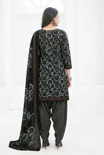 Image of Yashika Unstiched Crepe dress materials | Crepe Salwar Suit for women with dupatta | suit material for women unstitched