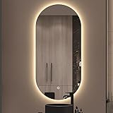 【Semplice alla moda】 Design ovale sobrio, atmosfera elegante, adatto a una varietà di stili di casa. Come: bagno, camera da letto, studio, corridoio, ingresso, sala da pranzo, spogliatoio, camino, qualsiasi stanza.