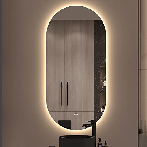 【Semplice alla moda】 Design ovale sobrio, atmosfera elegante, adatto a una varietà di stili di casa. Come: bagno, camera da letto, studio, corridoio, ingresso, sala da pranzo, spogliatoio, camino, qualsiasi stanza.