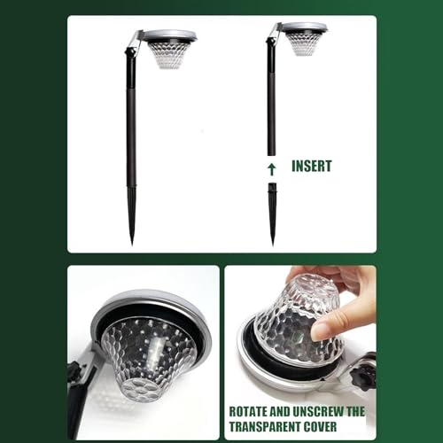 Lampe décorative pour allées et soirées chaleureuses sur la terrasse - 7