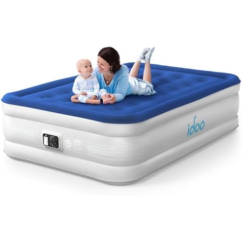 iDOO Inflatable Air Mattress, Double Airbed Cover