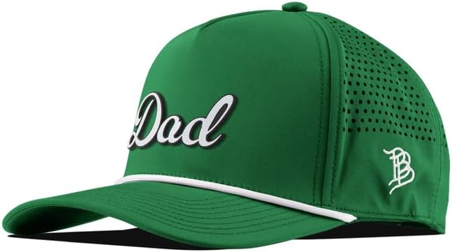 Branded Bills Dad Script 5-Panel Rope Lightweight Baseball Cap