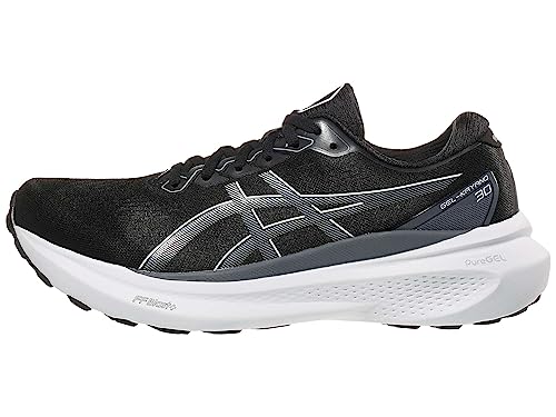 ASICS Men's Gel-Kayano 30 Running Shoes, 10, Black/Sheet Rock
