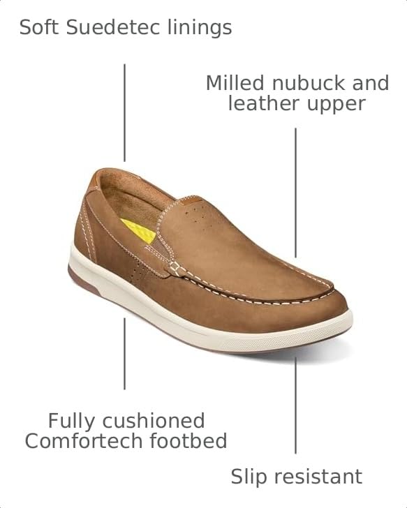 Image of Florsheim Men's, Crossover Moc Toe Slip-On