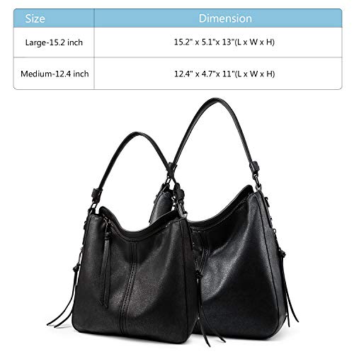 Realer RHNWB117601RE-1 Handbags For Women Medium Designer Ladies Hobo Bag Bucket Purse Faux Leather thumb #5