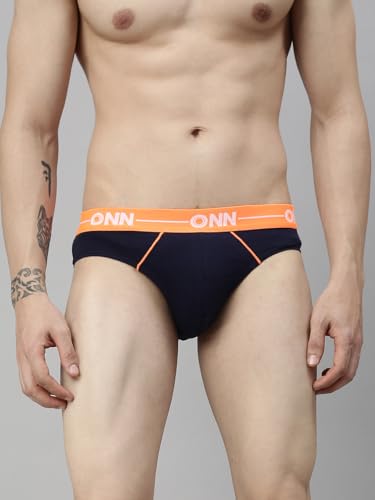 Image of ONN Men's Cotton Brief (Pack of 2) (Colors May Vary)