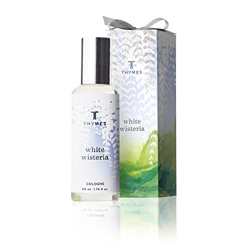 Thymes - White Wisteria Cologne - Fresh and Natural Fragrance for Men & Women - 1.75 oz