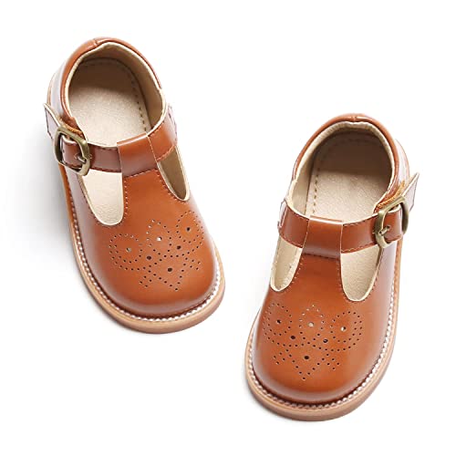 Image of Felix & Flora Toddler Little Girl Mary Jane Dress Shoes - Ballet Flats for Girl Party School Shoes