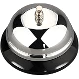 Wetco Big Call Bell The Porter Kitchen レストランバー クラシックコンシェルジュサービス ホテルベル (3.3インチ)