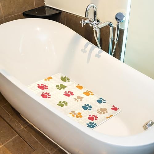 Tapis de bain antidérapant en PVC absorbant l'eau et drainage rapide - 6