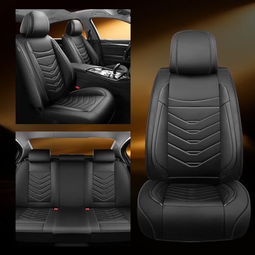 DZATTU Car Seat Covers for Honda Passport 2019-2025 2026,Full Set, Black by DZATTU - Used condition - Image 9