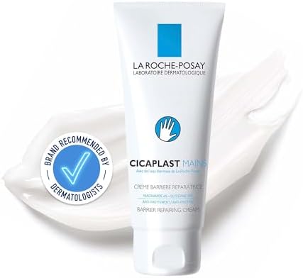 La Roche-Posay Cicaplast Hand Cream, Barrier Repairing Balm, 50ml