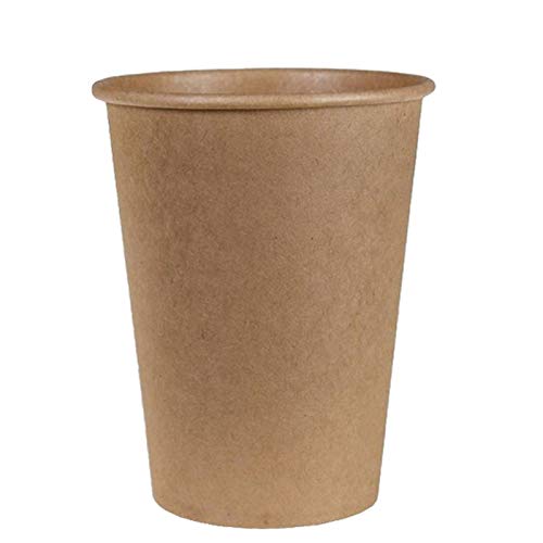 VASOMADRID, 1000 VASOS CARTON KRAFT 7,5 oz 210 ml 1000 uds BIODEGRADABLES, ECOLOGICOS SMRK7 Cover
