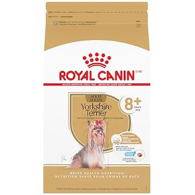 ROYAL CANIN Yorkshire Terrier 8+ Adult Dry Dog Food, 2.5 lb Bag