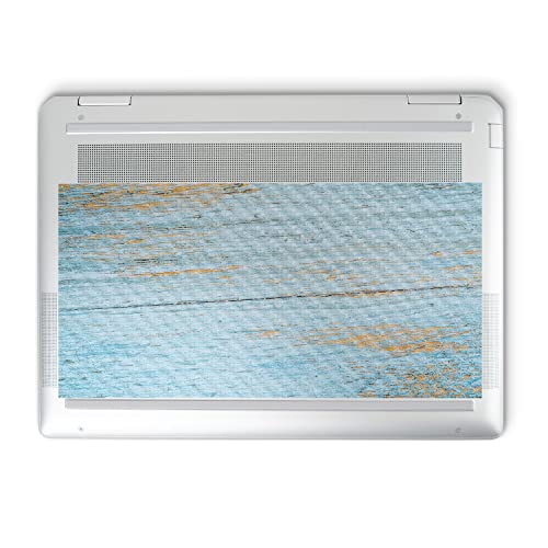 Image of MightySkins Carbon Fiber Skin Compatible with HP Spectre x360 14 inch (2022) Full Wrap Kit - Distressed Wood | Protective, Durable Textured Carbon Fiber Finish | Easy to Apply | Made in The USA