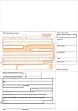 100 x SEPA Überweisung/Zahlscheine inkl. Quittung rechts mittig, DIN A4, neutral, für WinBanking