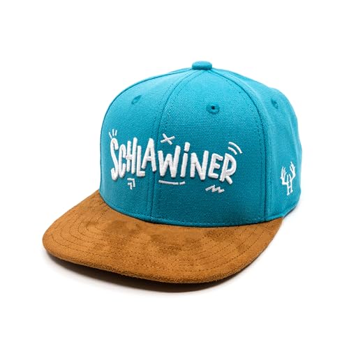 Hand und Feuer Snapback Cap Kinder Schlawiner Hellblau Canvas One Size