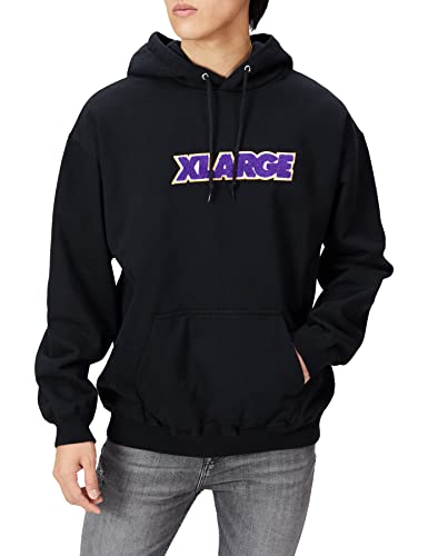 フード付きトレーナー TWO TONE STANDARD LOGO PULLOVER HOODED SWEAT メンズ BLACK M