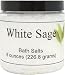 White Sage Bath Salts by Eclectic Lady, 8 ounces