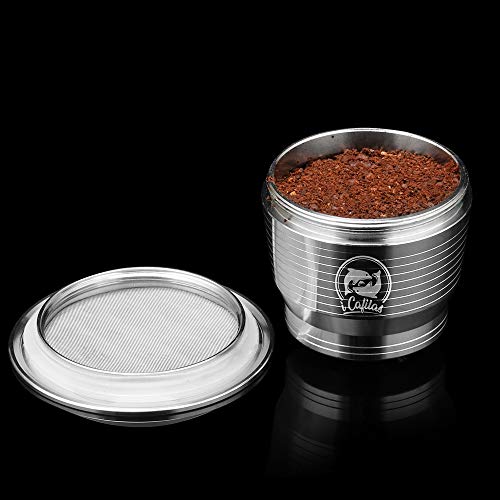 Compatível Com Nespresso Cápsula de Café em Aço Inoxidável Reutilizável Reutilizável Cápsula de Café