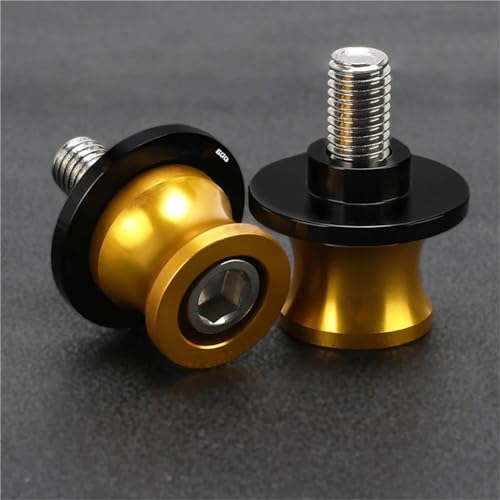 �o�C�N�A�N�Z�T���[ 8MM �o�C�N�p�X�C���O�A�[���X���C�_�[ �X�v�[���X�^���h �X�N�����[�}�E���g�u���P�b�g �ɓK������z���_ CBR600 F2�AF3�AF4�AF4i 1997 1998 1999 2000-2006(Yellow)
