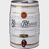 Fass 4 Fässer König Pilsener Partyfass Dose a 5 Liter 4,8% vol.