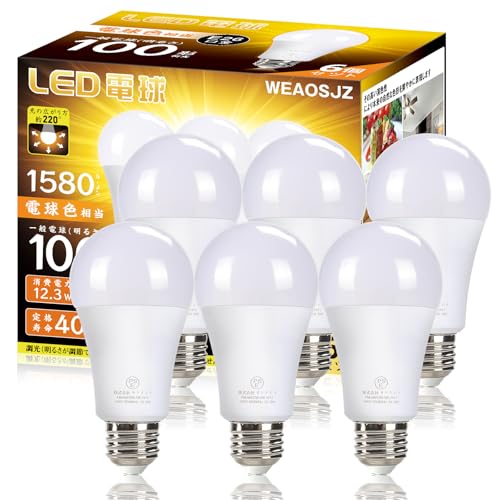 LEDd E26 12.3W 1580lm 100W` Px dF 2700K Lz^Cv F ȃGl `Ή fMގ{HΉ s 6