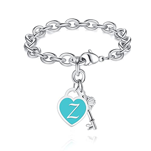 Image of AryaHozel Initial Charm Bracelets for Women Teens Girls Jewelry Gift