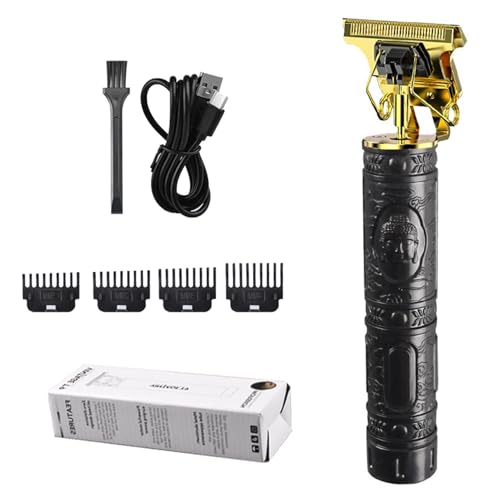 Recortadora de pelo profesional para barba, máquina de corte de pelo recargable con cuchillas Sharrp, recortadora eléctrica para peluquería de precisión y uso doméstico