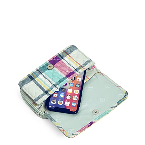 Image of Vera Bradley Women's Cotton All in One Crossbody Purse With RFID Protection