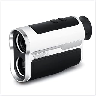 GUBAOPQLA Golf Rangefinder, Hunting Rangefinder with Scan Mode, Rangefinder with Slope, Flag Pole Locking, Vibration, Scan Mode, Track Prey,Golf Range Finder with Slope On/Off,1300M