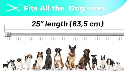 Vienapoli Abwehrhalsband für Hunde, für große, mittelgroße und kleine Hunde, mit verstellbarem Design, auch für Welpen ab 6 Wochen geeignet