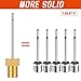 Jinei 36 Pack Brass Ball Pump Needles with Storage Case No Break Heavy Duty Air Pump Inflation Devices and Accessories for Blowing up Basketball Rugby Soccer Volleyball Beach Yoga Ball