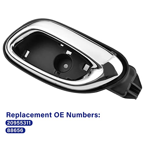 Lcyolada Left Driver Side Inside Interior Chrome Door Handle For Chevy Camaro 2010-2015 #TOP5