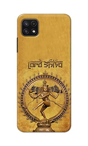 Image of PRINTFIDAA Lord Shiva As Nataraj Printed Designer Hard Case for Samsung Galaxy A22 5G, A22s 5G Back Cover -(e) RPM1004