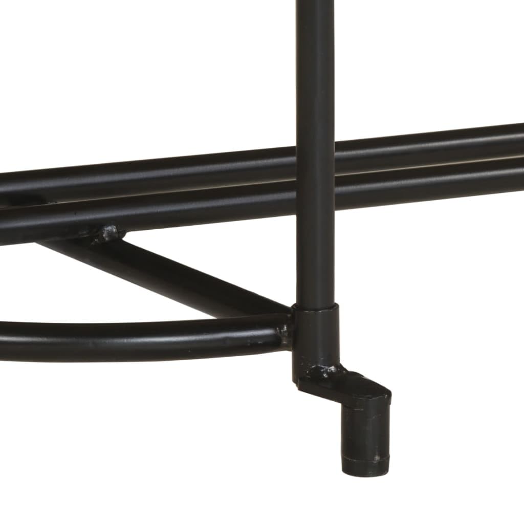 Homgoday Tavolino da caffè 110 x 55 x 40 cm, in legno massello di mango grezzo, tavolino da tè, per soggiorno, sala d'accoglienza degli ospiti, ufficio e corridoio